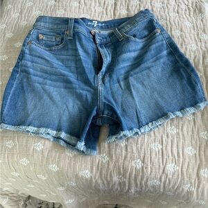7 For All Mankind Denim Shorts